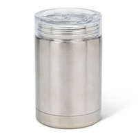 Silver Bevi Insulated Tumbler