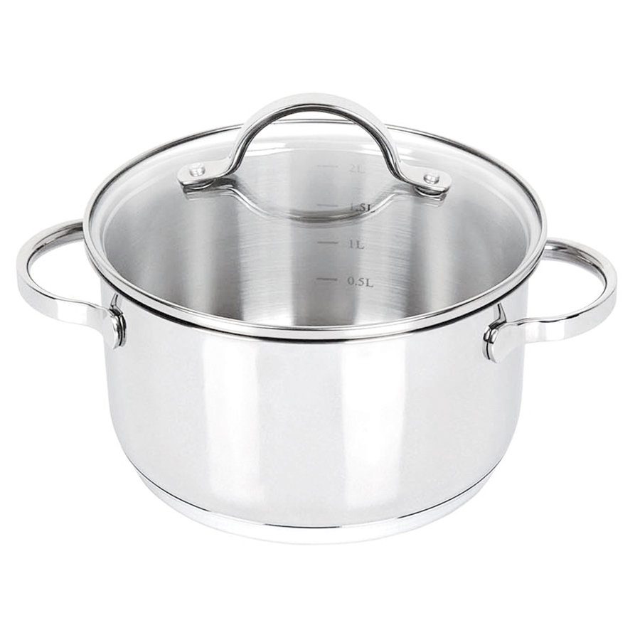 Orly / Joseph Strauss 6L Cooking Pot with Glass Lid - Photo 0