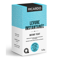 RICARDO Instant Yeast  6 packets of 8 g