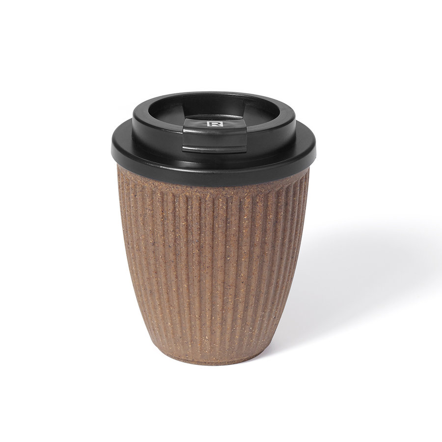 VERRE À CAFÉ RÉUTILISABLE 12OZ AVEC DÔME «LA TASSE» - Verres