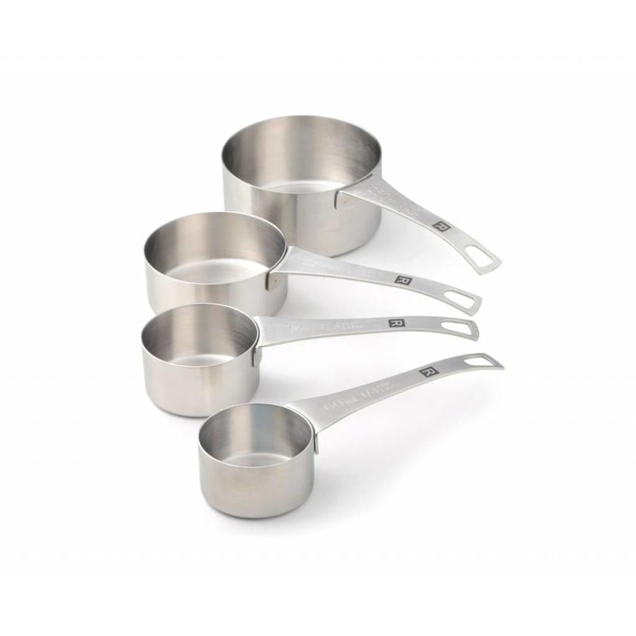 RICARDO Set of 4 Stainless Steel Measuring Cups - Photo 0