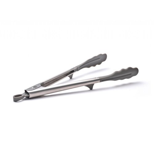 RICARDO Stainless Steel and Nylon Tongs