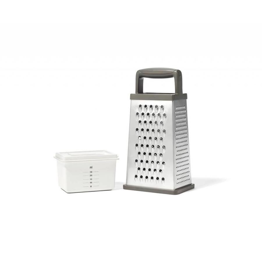 RICARDO 4-Sided Stainless Steel Grater - Photo 0
