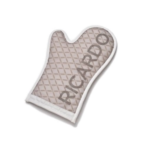 RICARDO Beige Silicone Oven Mitt