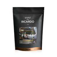 Sac de café filtre prémoulu RICARDO de 1 kg