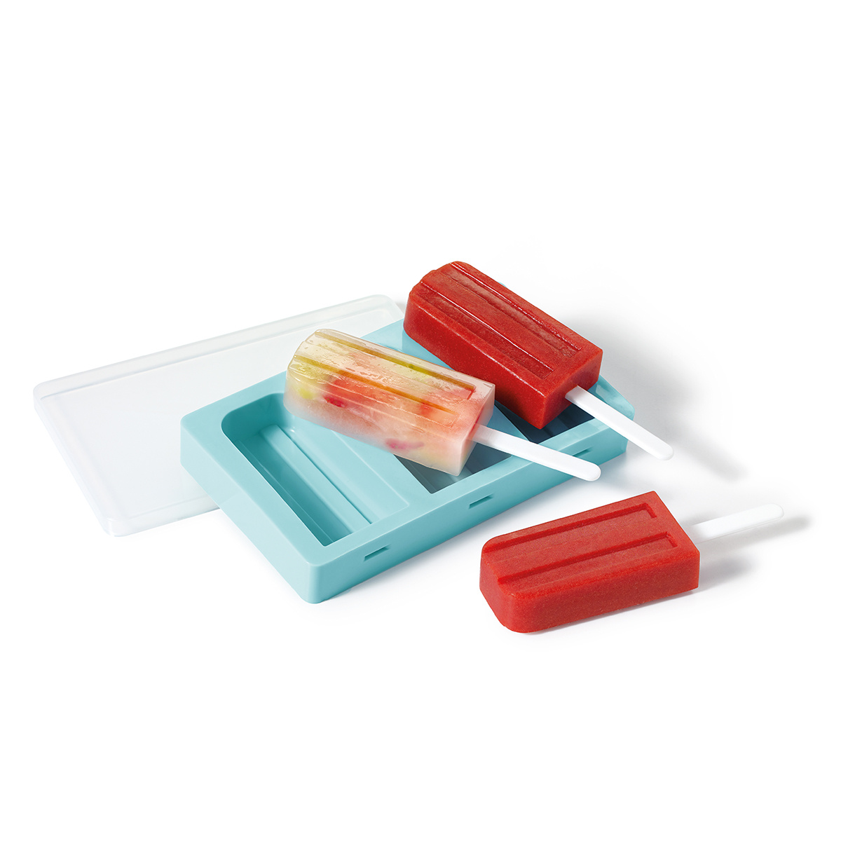 RICARDO Silicone Ice Pop Mould, Classic Shapes