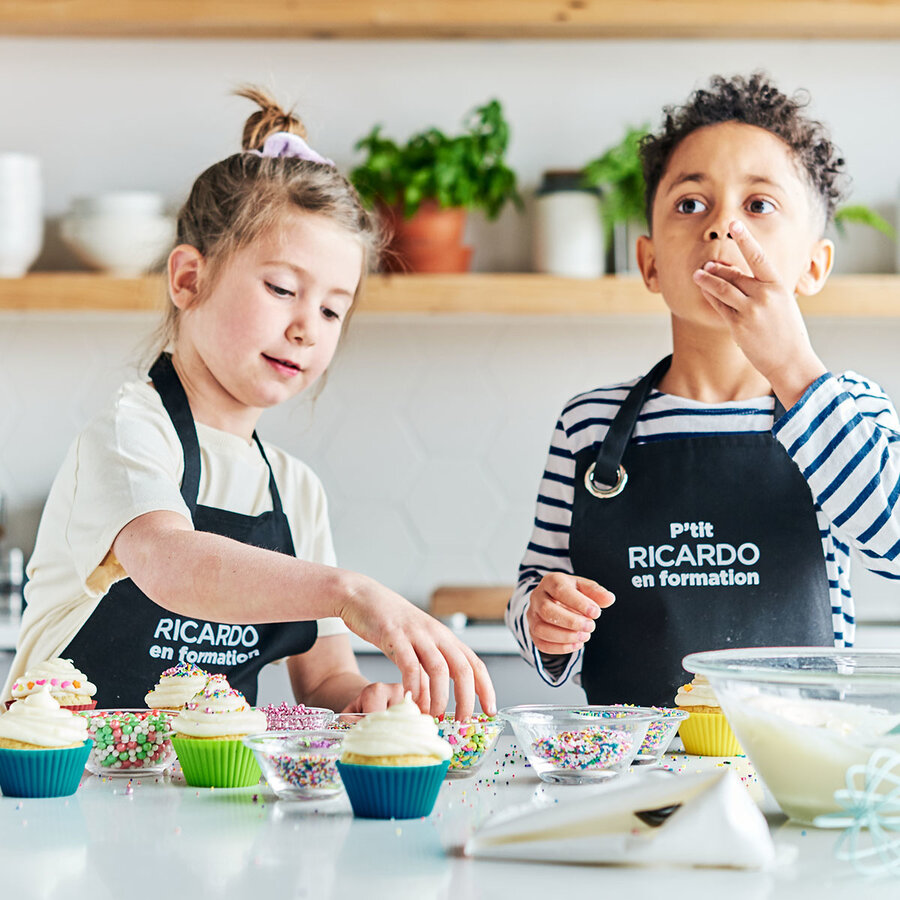 Tablier RICARDO noir pour enfant NO LIMITS DESIGN - Photo 5
