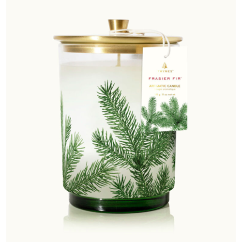 Luminaire moyen Frasier Fir  11.5 oz Pine Needle avec couvercle Noël N026