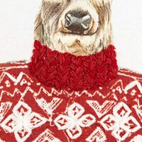 Linge à vaisselle à motif de cerf