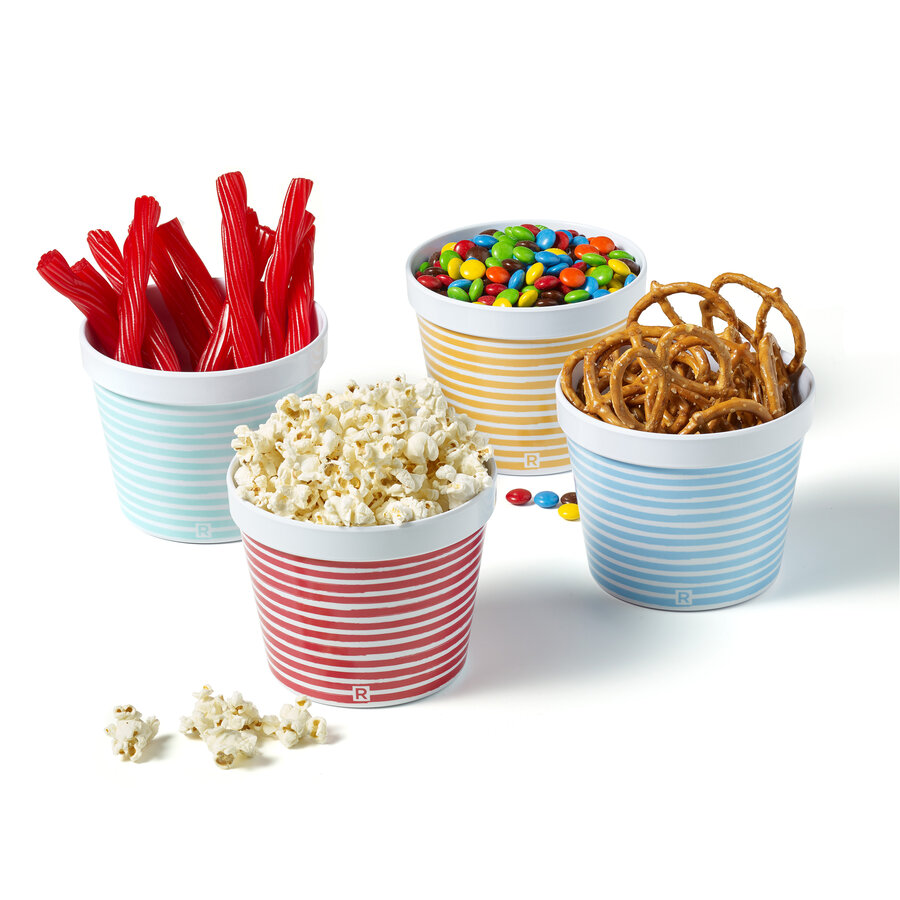 RICARDO Set of 4 Individual Popcorn Bowls - Photo 1
