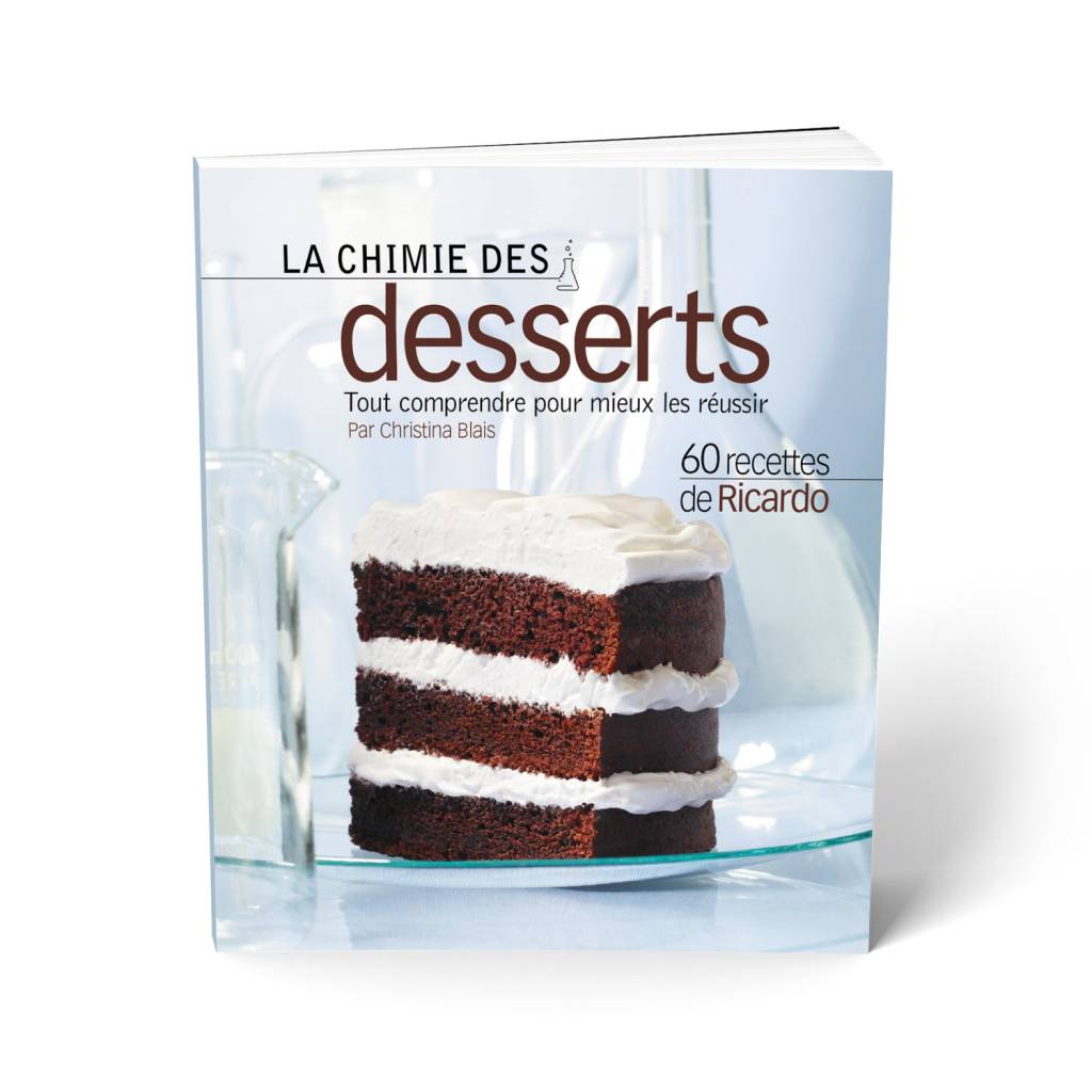 Livre La chimie des desserts - Boutique RICARDO