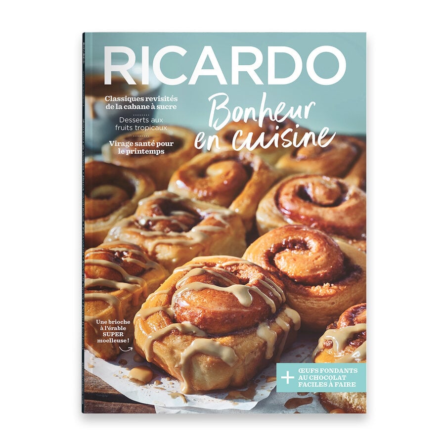 Magazine RICARDO 2024 Vol 22 No 4 Bonheur en cuisine PRINTEMPS - Photo 0