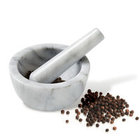 Natural Living Marble Mortar and Pestle