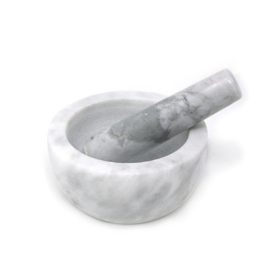 Natural Living Marble Mortar and Pestle - Photo 0
