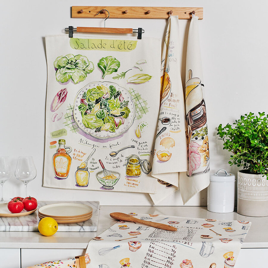 Linge de maison Lorrain X RICARDO Salade d'été 024 - Photo 1