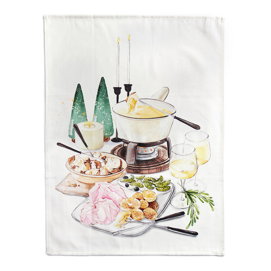 Maison Lorrain X RICARDO Fondue Tea Towel - Photo 0