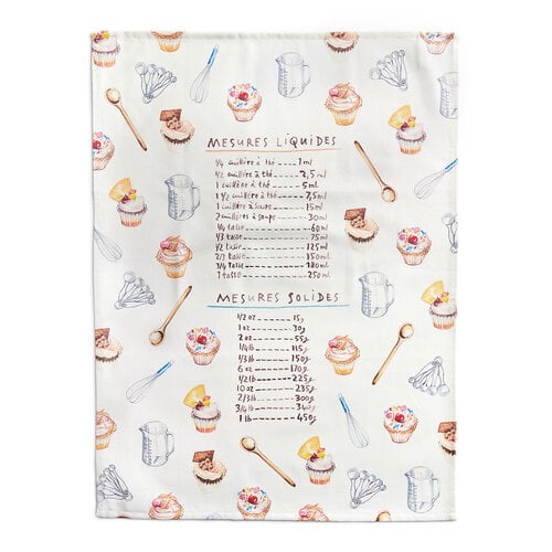 Maison Lorrain X RICARDO Measurements Tea Towel