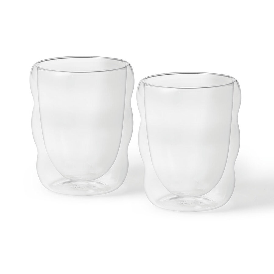 RICARDO 300 ml Double Wall Glasses, Set of 2 - Photo 0
