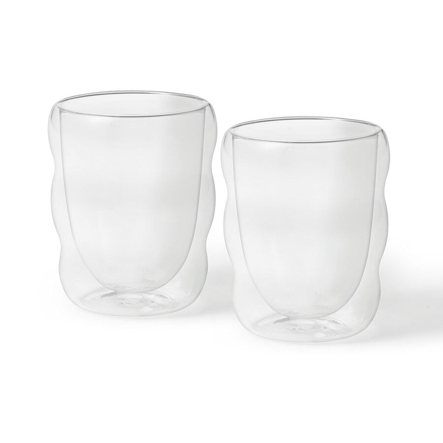 Verres à double paroi 300 ml, ensemble de 2 RICARDO - Photo 0