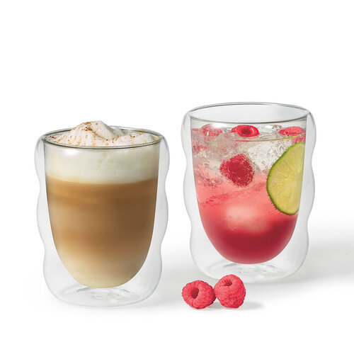 RICARDO 300 ml Double Wall Glasses, Set of 2