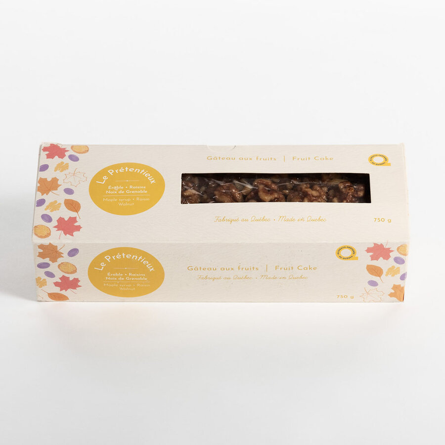 Gâteau aux fruits 750g Le Prétentieux (érable) - Photo 0