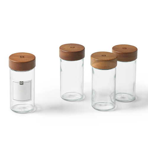 RICARDO Spice Jars, Set of 4