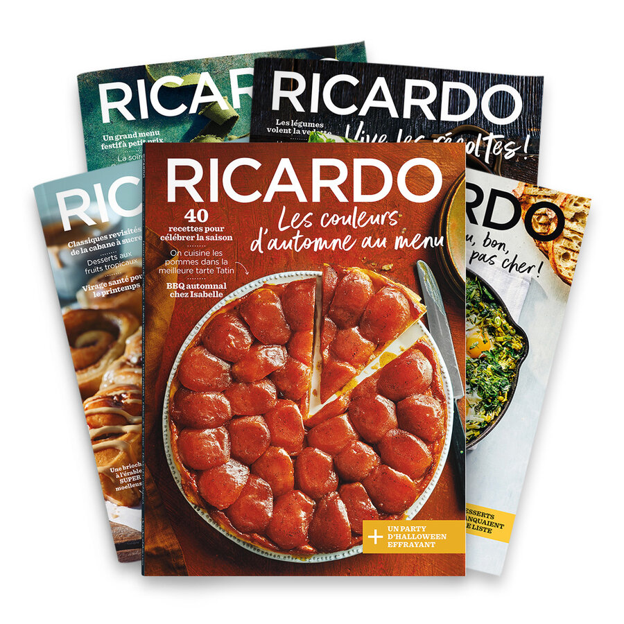 RICARDO magazine  Les couleurs de l'automne au menu - Photo 1