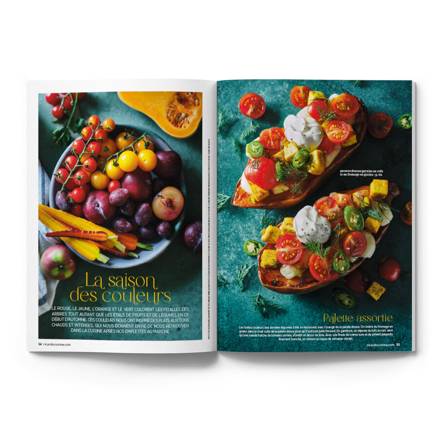 RICARDO magazine  Les couleurs de l'automne au menu - Photo 3