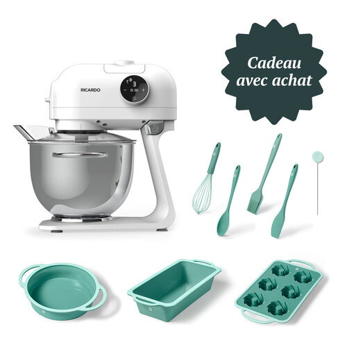 RICARDO Digital Stand Mixer + 8 Free Products (Gift with Purchase)