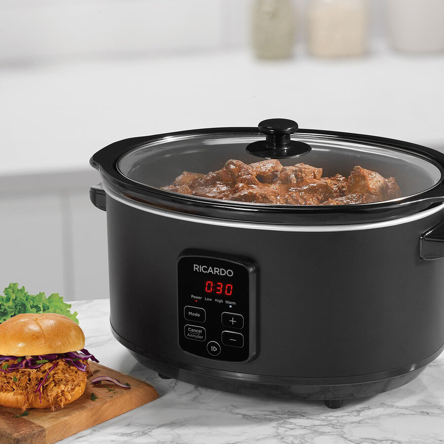 RICARDO Programmable Digital Slow Cooker - Photo 1