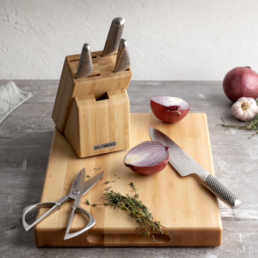 Global Knife Set With Knife Block - Photo 5