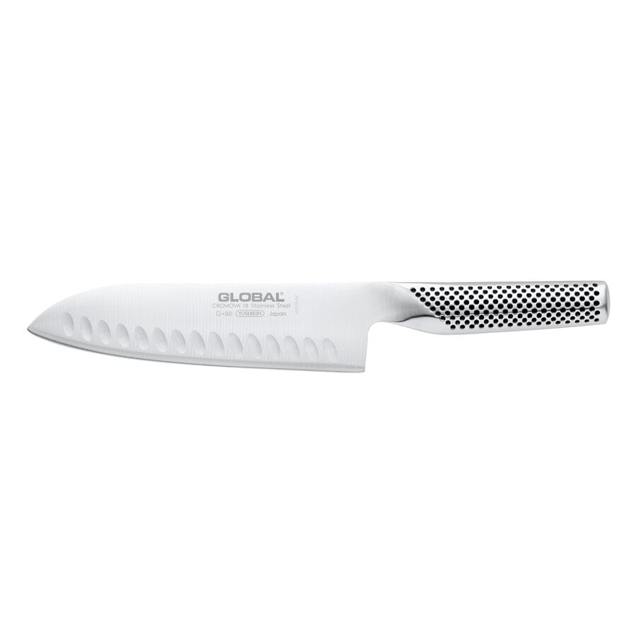 Global Fluted Santoku Knife - Photo 0