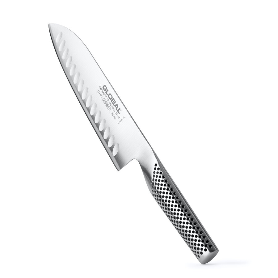Couteau Santoku 18 cm Global - Photo 2