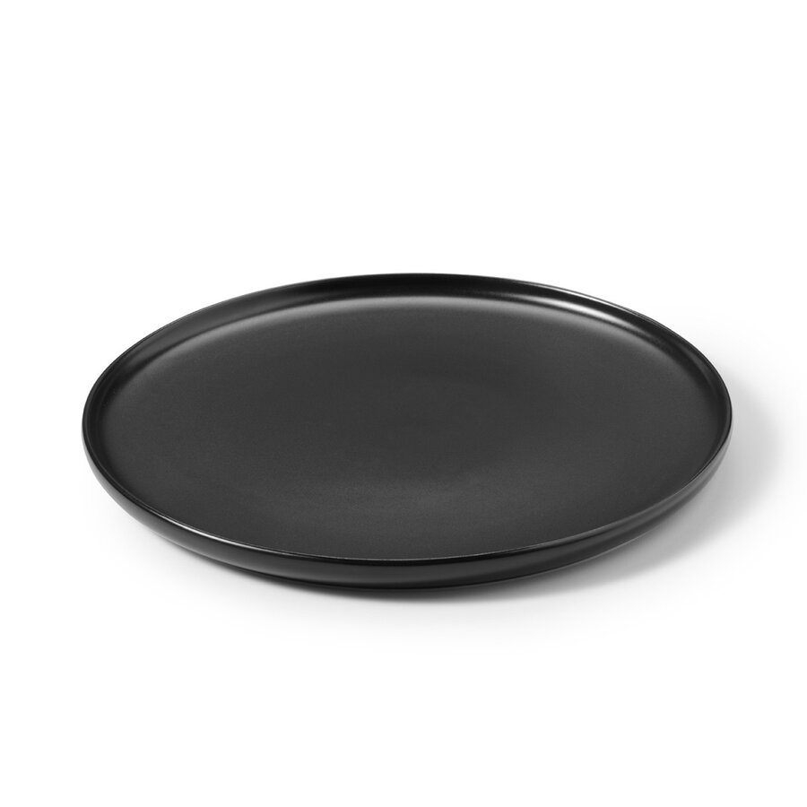 Black Dinner Plate - RICARDO - Photo 0