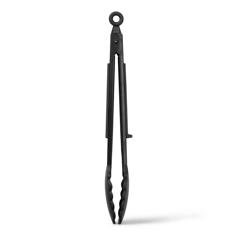 RICARDO Black Silicone Tongs 12 inches Black - Photo 0