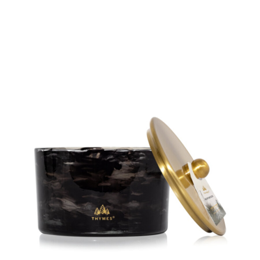 THYMES Noir Woods 3-Wick Poured Candle - Photo 0