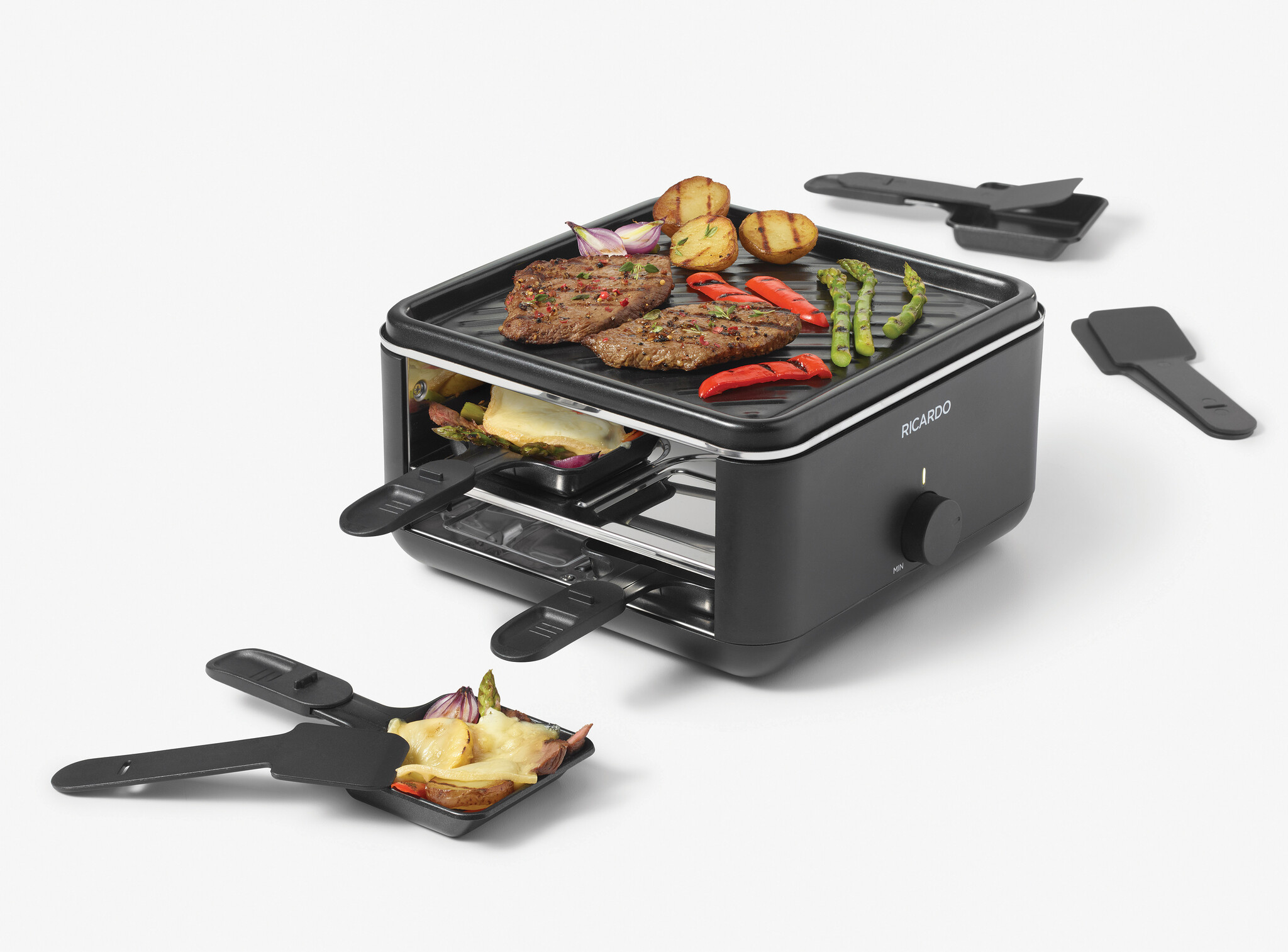 Ensemble à raclette pour 4 personnes RICARDO