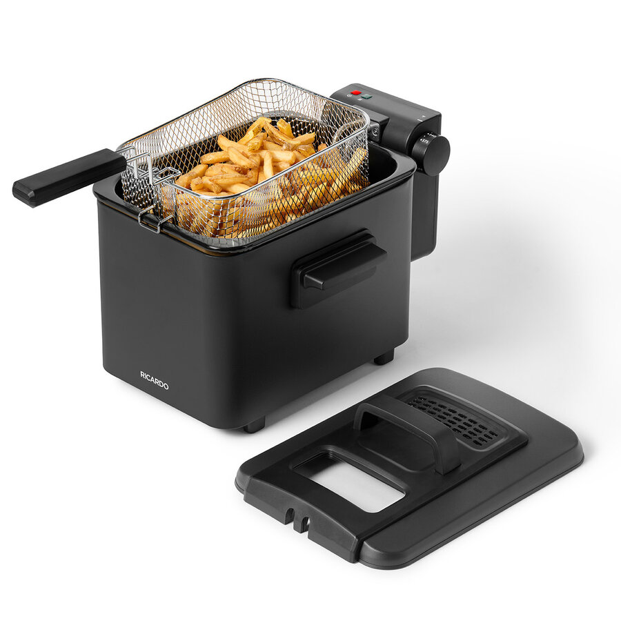 Friteuse 3.5 litres (3.7QT) RICARDO - Photo 1