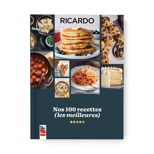 Livre Nos 100 recettes (les meilleures) RICARDO