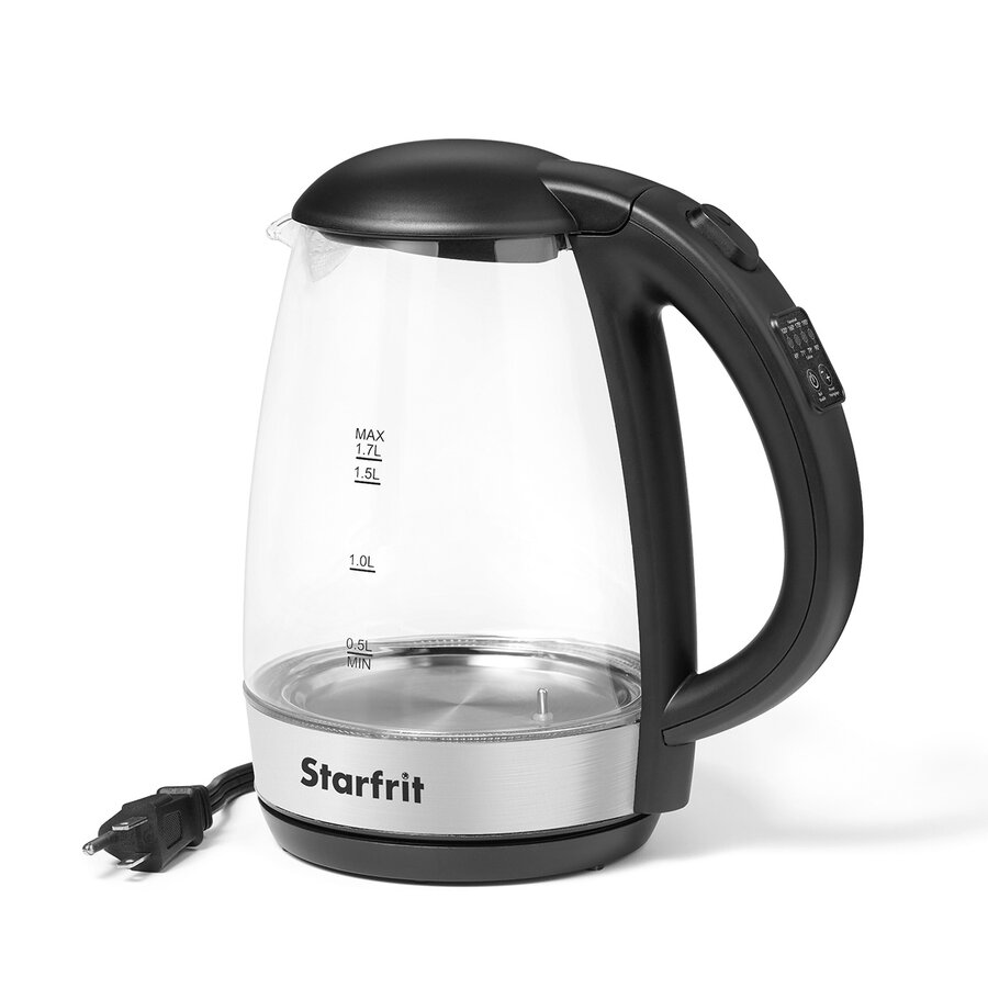 Starfrit Electric Variable Temperature Control Glass Kettle - Photo 1