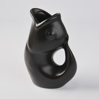 Pichet Glouglou noir mat