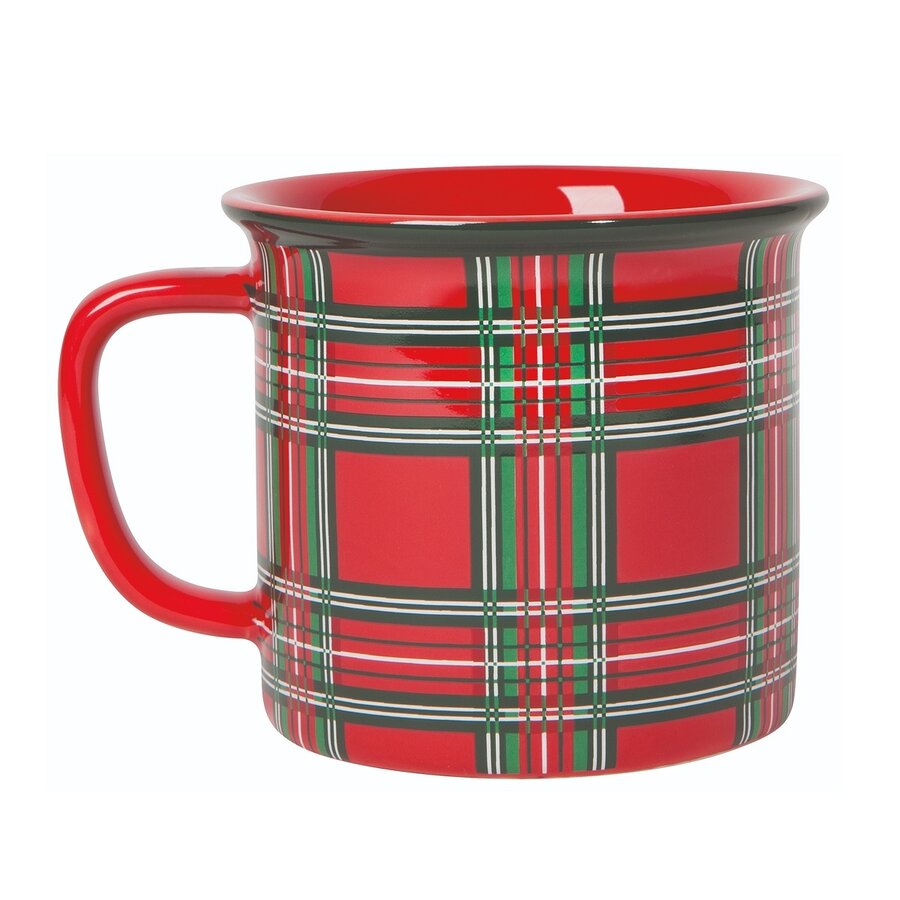 Tartan Plaid Christmas Mug - Photo 1