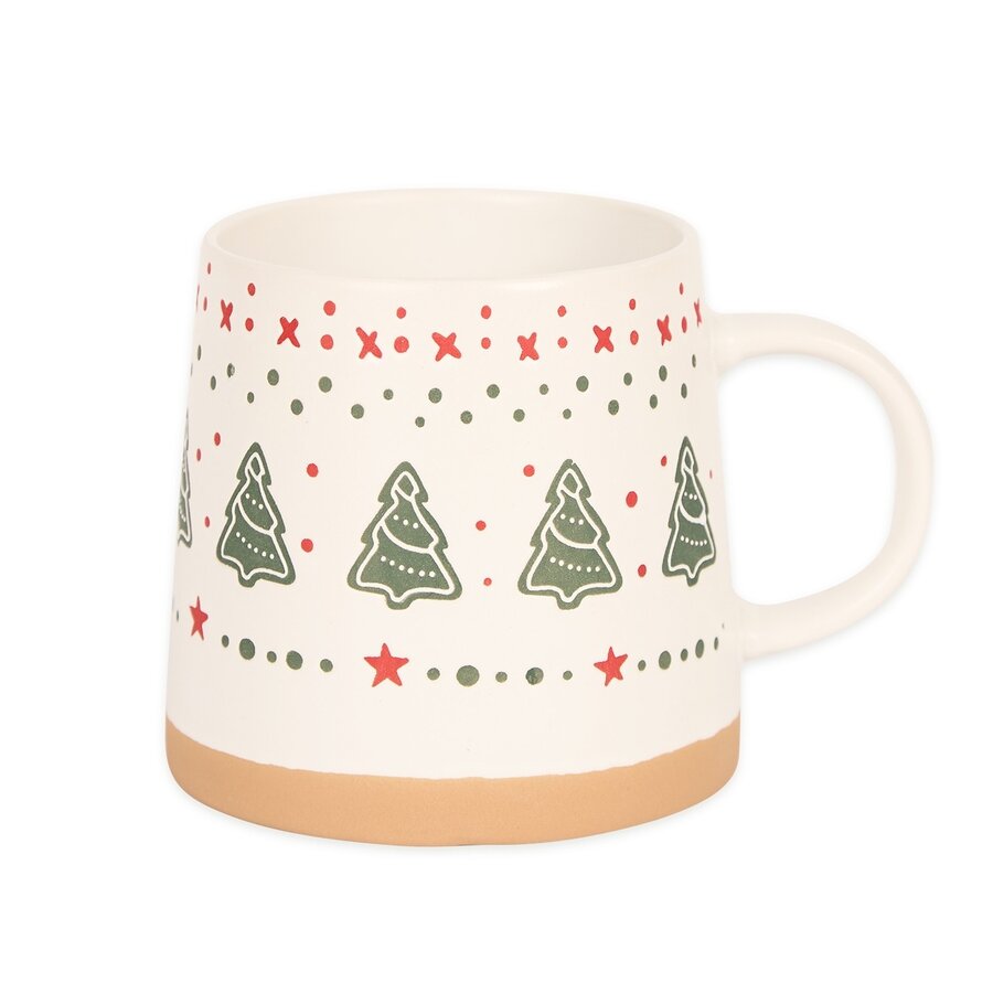 Tasse de Noël à motif de sapins - Photo 0