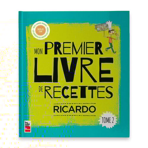 Livre <i>Mon premier livre de recettes Tome 2 RICARDO</i>
