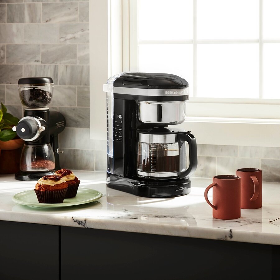 Cafetière à filtre 12 tasses ONYX BLACK KitchenAid *FF - Photo 3