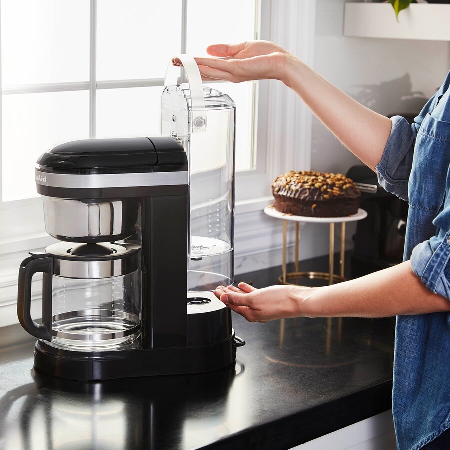 Cafetière à filtre 12 tasses ONYX BLACK KitchenAid *FF - Photo 4