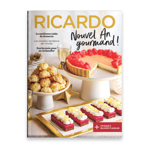 Magazine RICARDO 2025 Vol 24 No 2 - H1 Nouvel An gourmand