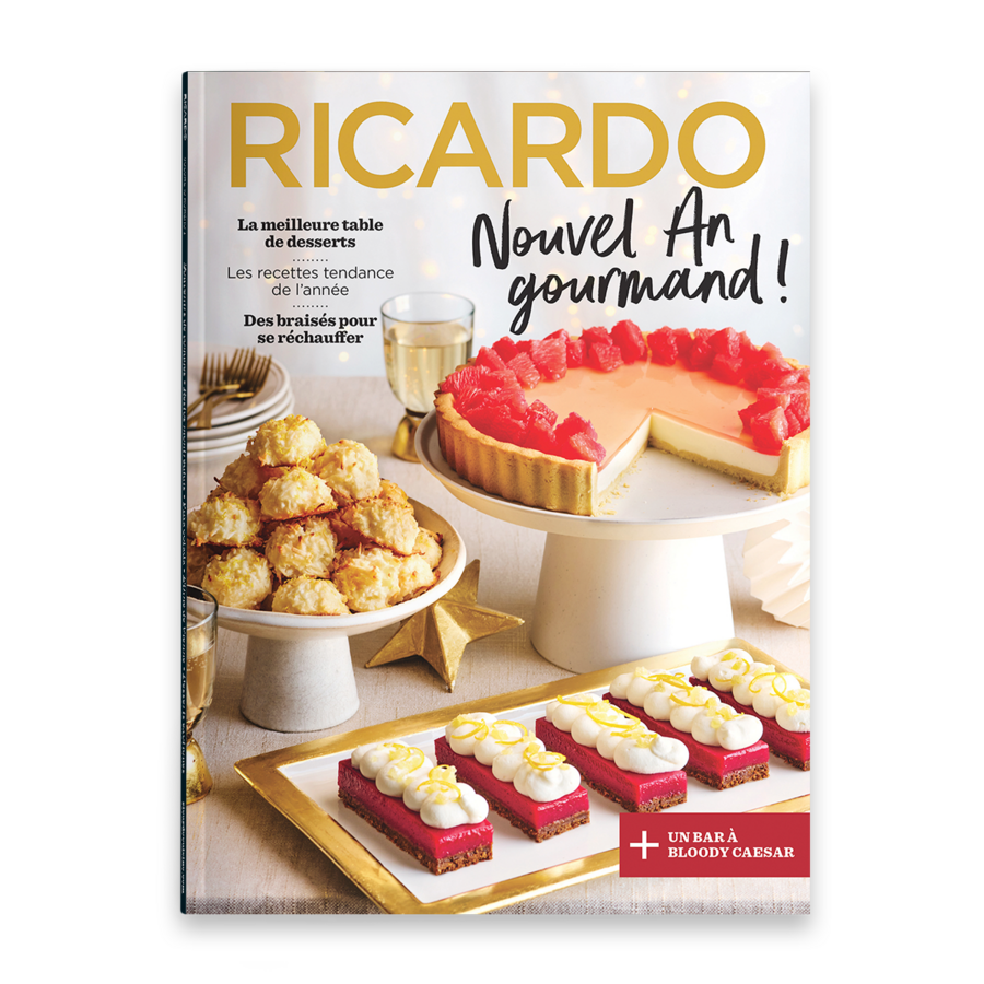 Magazine RICARDO 2025 Vol 24 No 2 - H1 Nouvel An gourmand - Photo 0