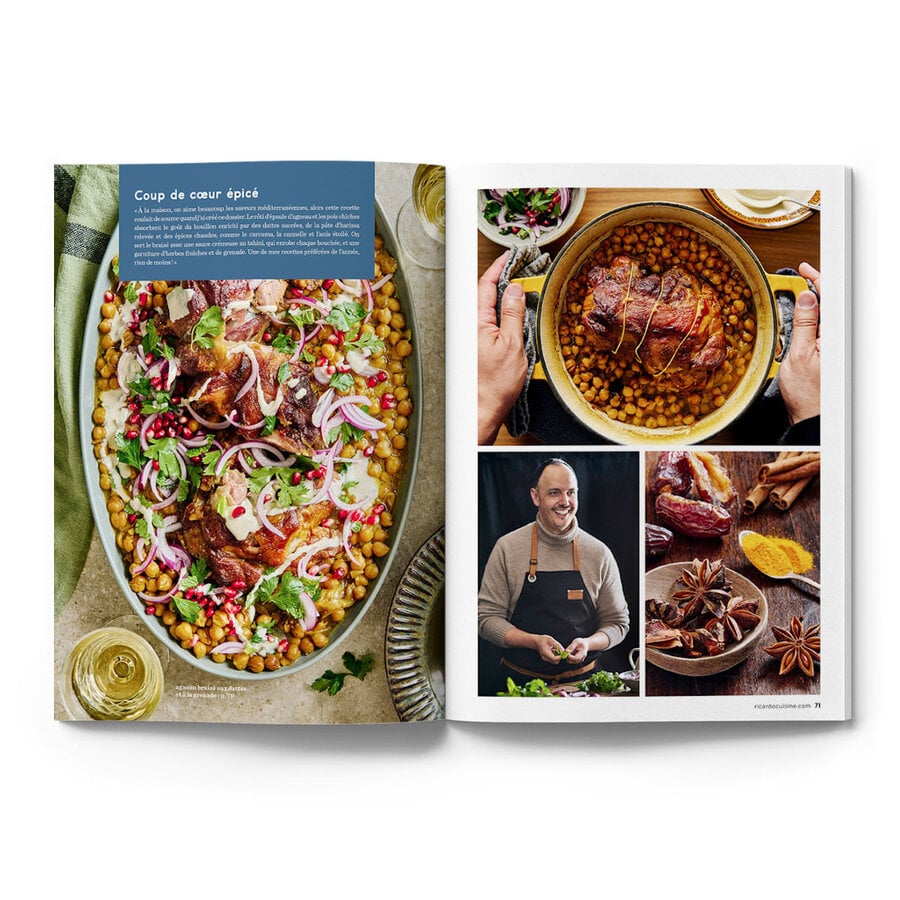 Magazine RICARDO 2025 Vol 24 No 2 - H1 Nouvel An gourmand - Photo 1