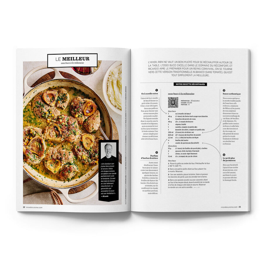 RICARDO Magazine 2026 Vol 24 No 3 Chaleur à la table - Photo 1